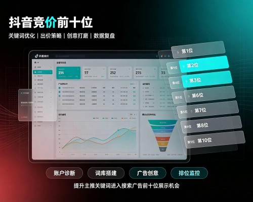剑阁抖音搜索竞价